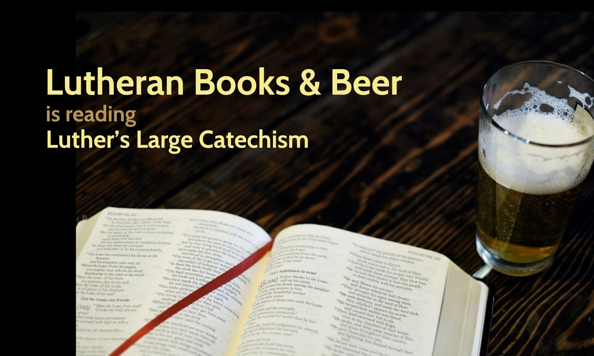 Lutheran Books & Beer 2026 - BG 1